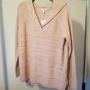 Sonoma, Lg, never worn, hooded, sweater